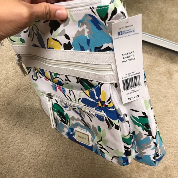 Rosetti spring themed cross body - Picture 2 of 7